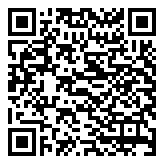 QR-Code - schickes Clandesign / Blau - Weiß